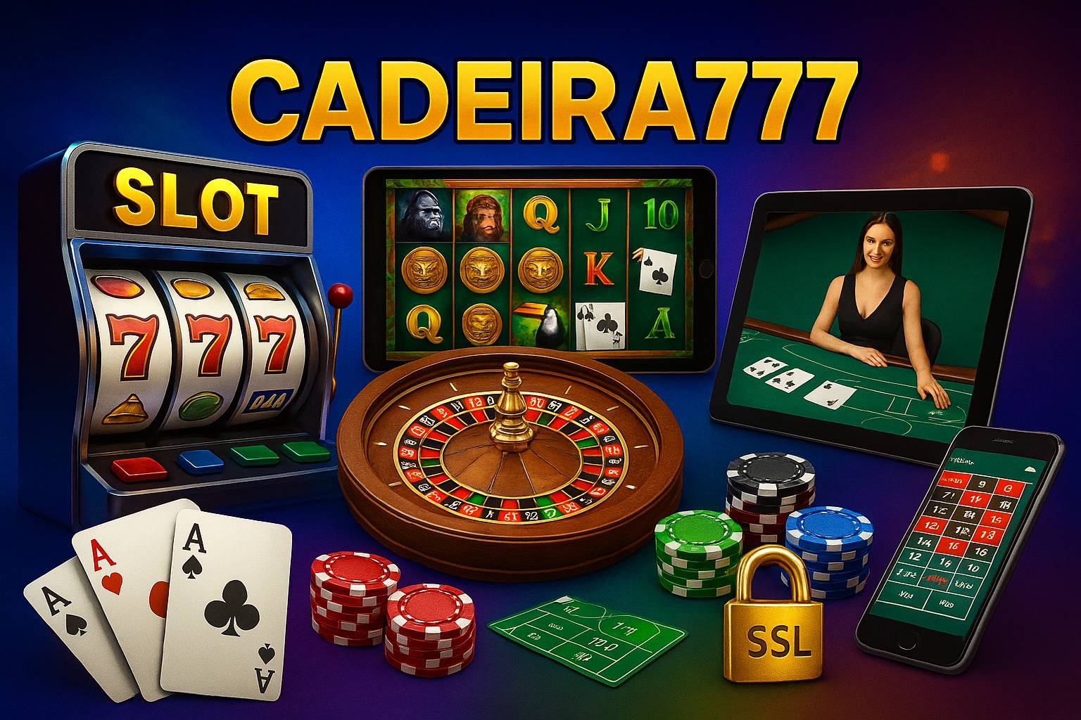 Jogos de cassino online CADEIRA777