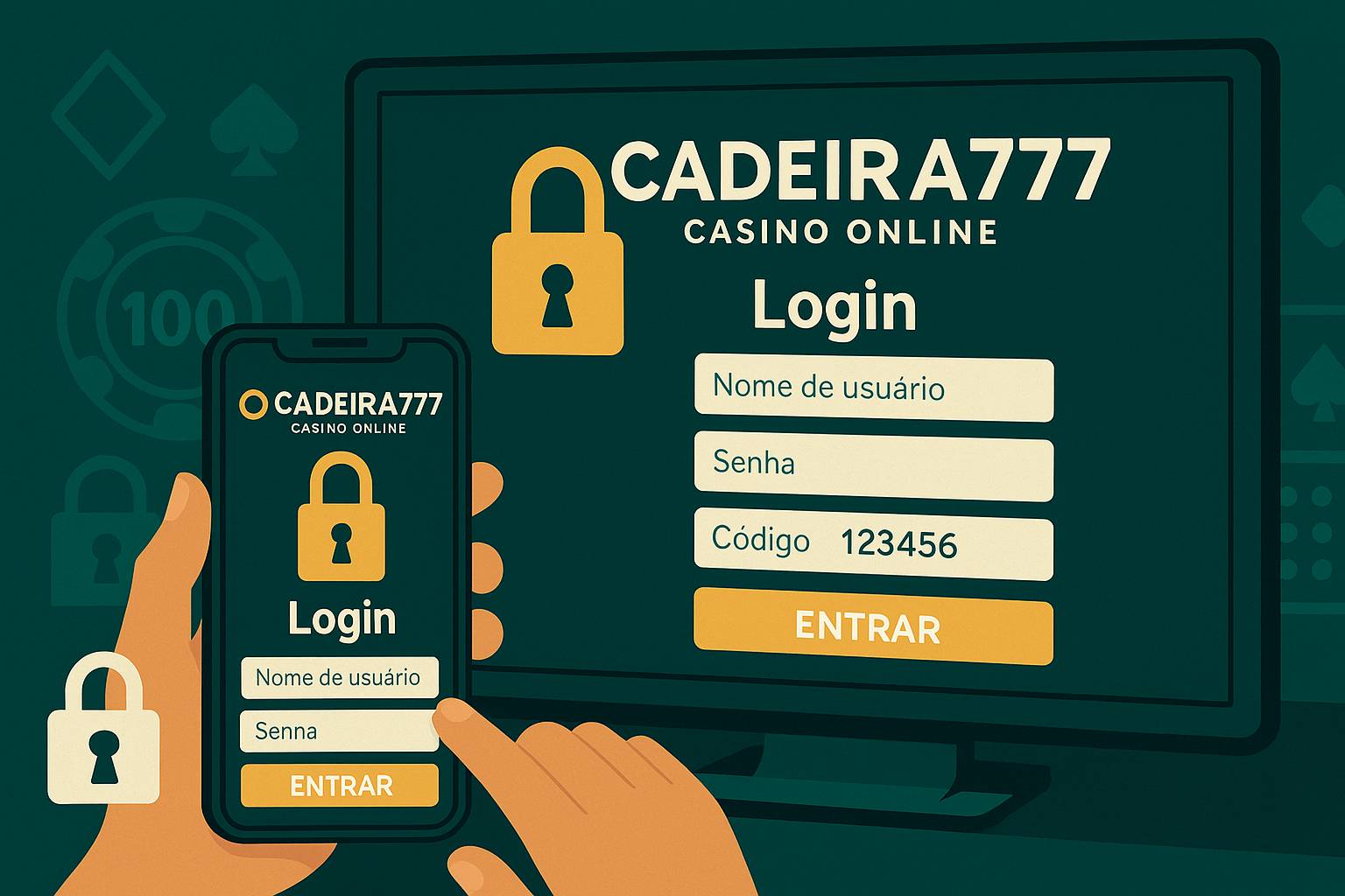 Login no Cassino CADEIRA777